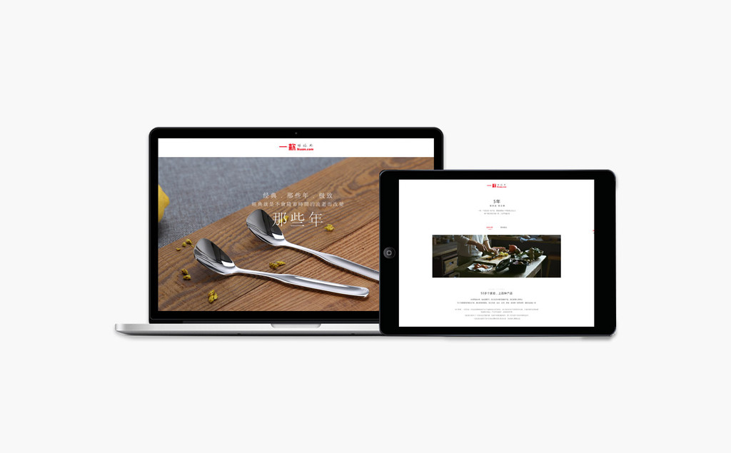 一款电商品牌网站开发